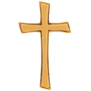 Figuras para nichos - Cruz de Bronce 8x14cm - Fijación a pared 3587