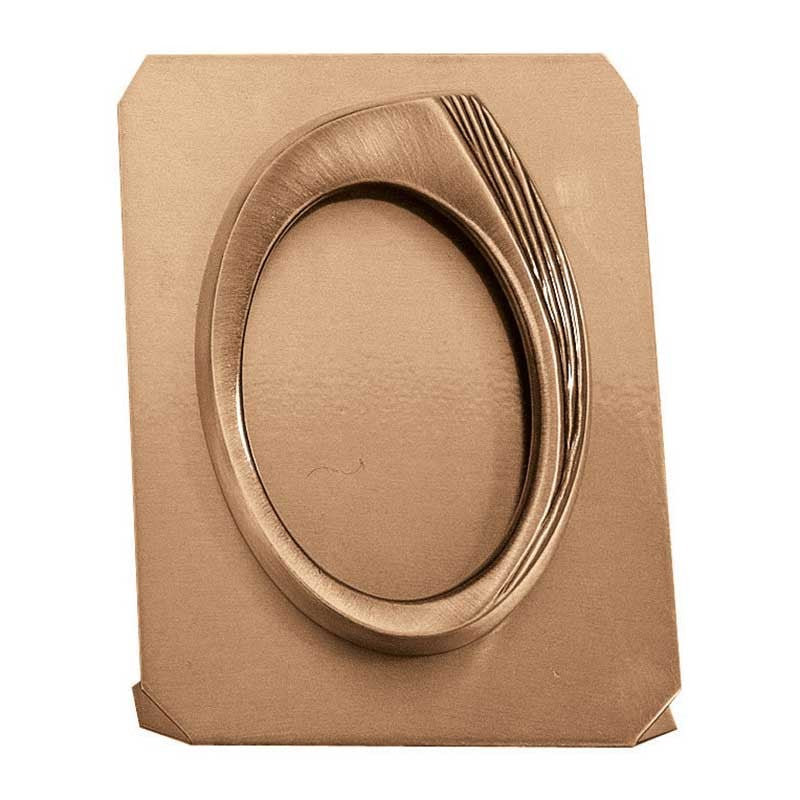 Cornice in bronzo per fotoceramica ovale - varie misure - Da appoggio - 362