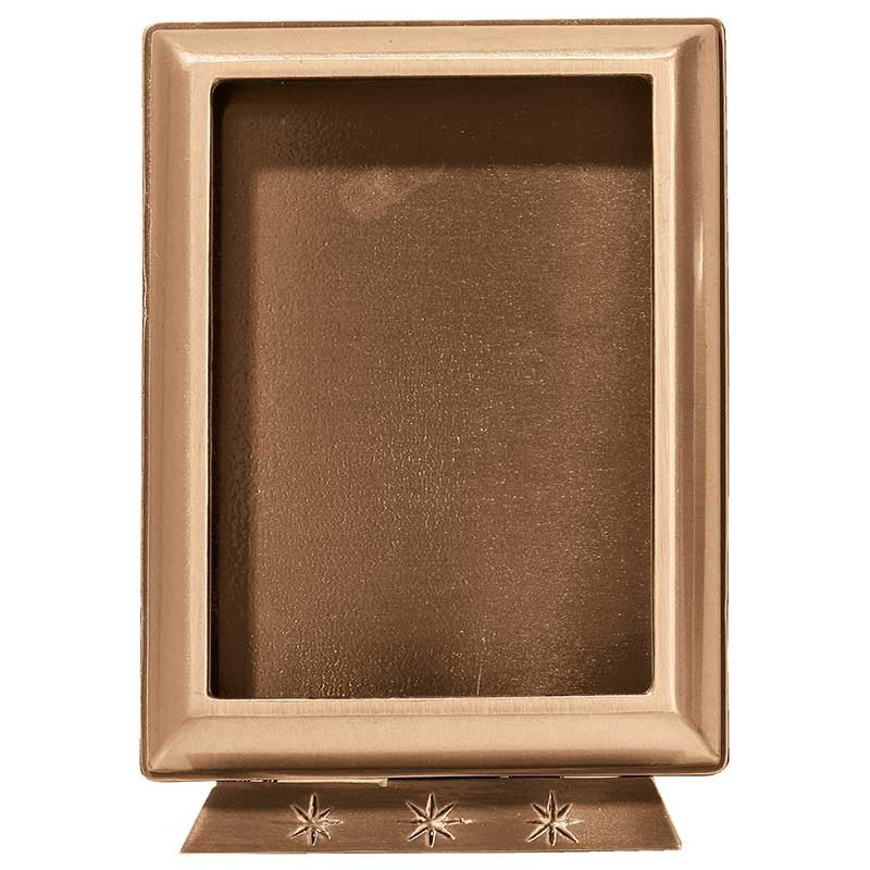 Cornice in bronzo per fotoceramica rettangolare - varie misure - Da appoggio - 385