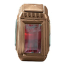 Farol portavelas para cementerio 17x10cm - De bronce, fijación a pared 465