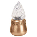 Lámpara votiva para osarios 12,5x7cm - Bronce, de pared 468