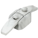 Chiavarda ancorante di fissaggio per nicchie e lapidi – In bronzo Marmorizzata Weiß da 14,5x4,7cm - Modello 651960/MW