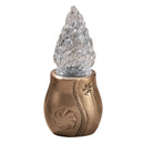 Votivlampe 18x8cm - Bronze, Stehend 8871