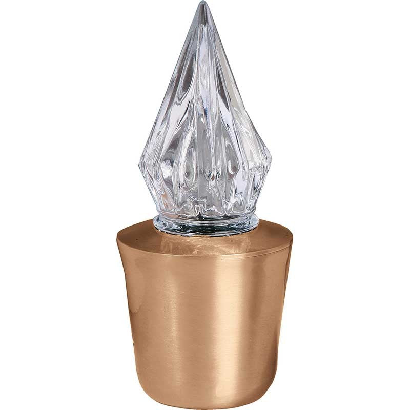 Lampe votive 19x9cm - Bronze, sur pied 8895