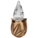 Votivlampe 21x10cm - Bronze, Wandmontage 9104