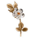 Figuras para nichos - Rama Con Lirio de Bronce 12cm - Fijación a pared 300102