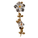 Figuras para nichos - Rama Con Lirio Doble de Bronce 24cm - Fijación a pared 301102