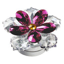 Flamme für Votivlampe - Lila Kristall Seerose 10cm