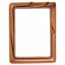 Marco de bronce para fotocerámica rectangular - 9x12cm - Para pared - bocciolo