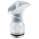 Tulipa en cristal para lamparas - Cala de cristal cepillado 11,2cm