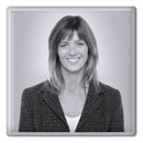 Quadratische Fotokeramik für die Beerdigung - personalisierter Fotograbstein für den Friedhof in verschiedenen Größen