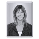 Fotocerámica funeraria rectangular - Fotonicho personalizable para cementerio en diferentes medidas