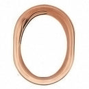 Ovaler Fotorahmen aus Bronze - verschiedene Größen - Wandmontage - Kaktus