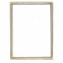Marco de bronce para fotocerámica rectangular - diferentes medidas - Para pared - lasef