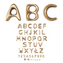 Lettere per lapidi in bronzo - Stile Thomas - Caratteri singoli